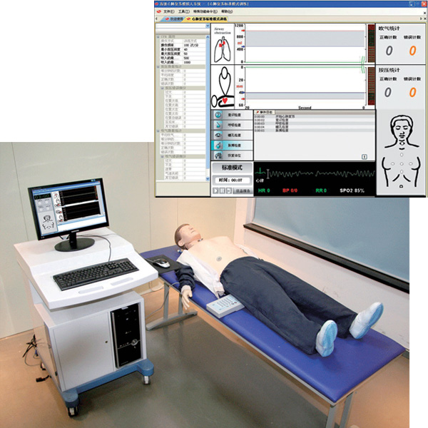 GD/BLS700+ 高级心肺复苏、AED除颤及创伤模拟人